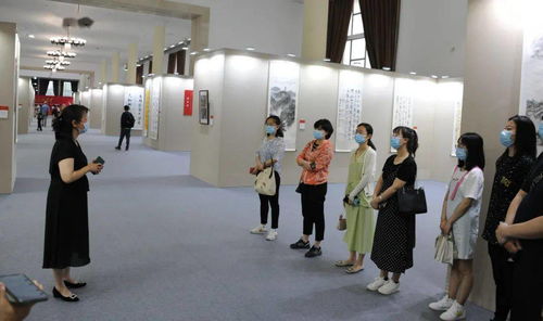永遠跟黨走 中國社會福利與養老服務協會黨支部參觀中央和國家機關慶祝中國共產黨成立100周年書畫攝影展